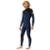 Long John Rip Curl Dawn Patrol 3/2 Back Zip Navy - Azul