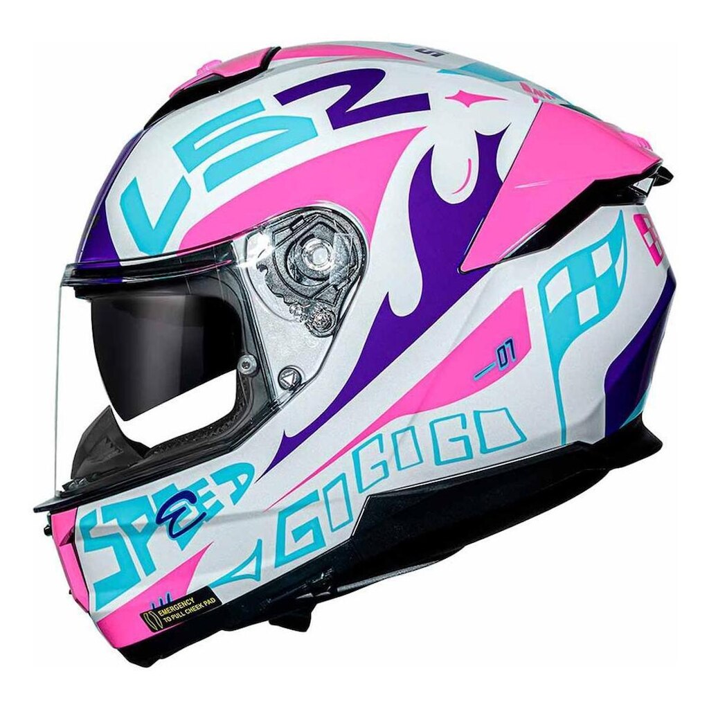 Ls2 Capacete Stream Ii Ff808 Race