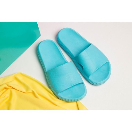 Luiza Paula Chinelo Nuvem FlyFeet Comfort Line - Azul Menor preço em Luiza Paula Chinelo Nuvem FlyFeet Comfort Line - Azul