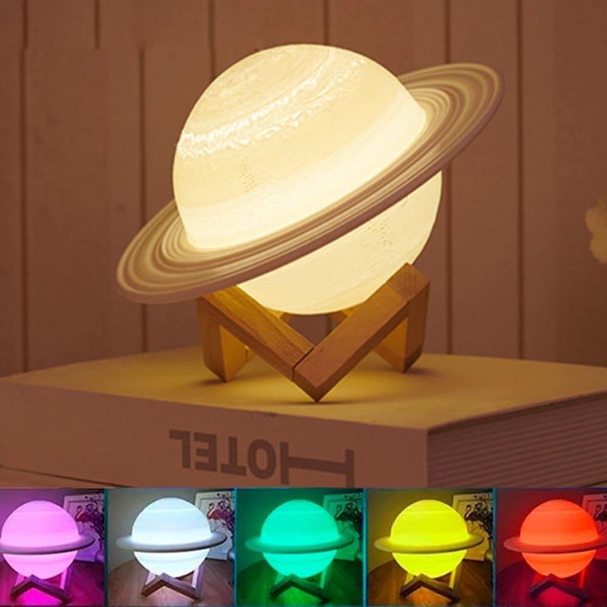 Luminarias Lua Cheia Planeta 3D Várias Cores LED com Suporte e Cabo Menor preço em Luminarias Lua Cheia Planeta 3D Várias Cores LED com Suporte e Cabo