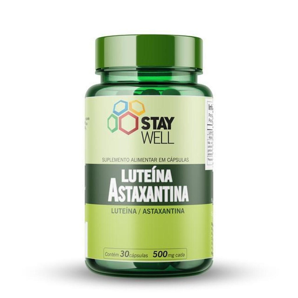 Luteína Astaxantina 30 Cápsulas Stay Well