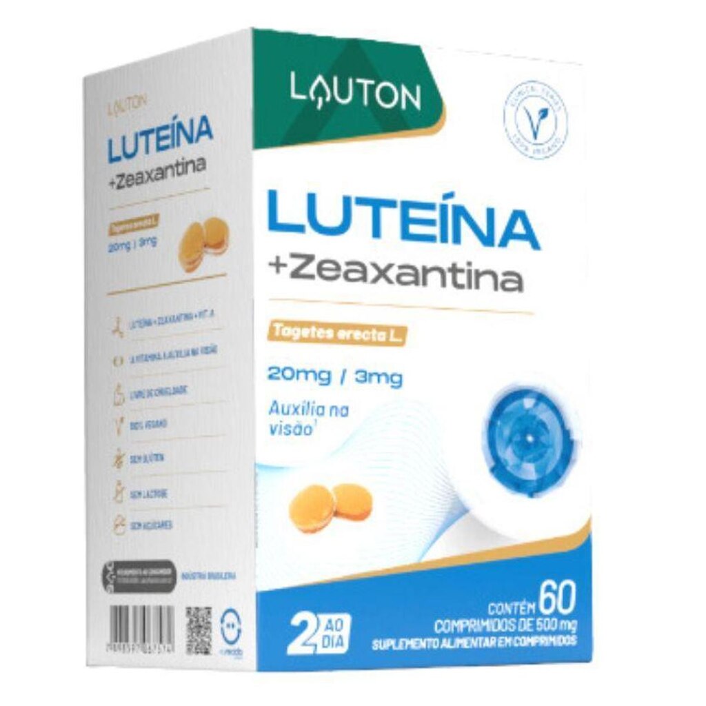 Luteína com Zeaxantina 60 CAPS - LAUTON