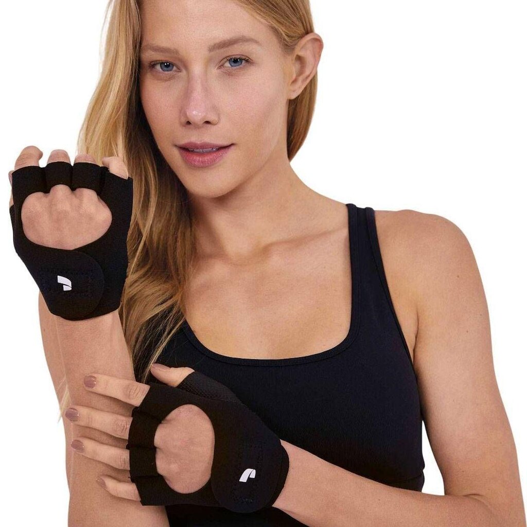 LUVA ANTIDERRAPANTE COM POLEGAR 104703-C0049 - PRETO P