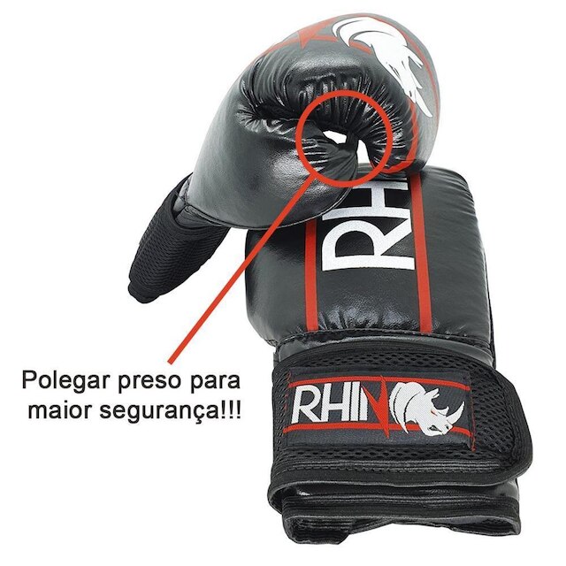 Luva Boxe e Muaythai Rhino Preço De Fábrica