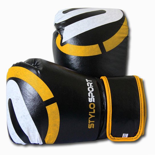 Luva Boxe/ Muay Thai Stylo - Preto+Amarelo é ruim? Luva Boxe/ Muay Thai Stylo - Preto+Amarelo é boa?