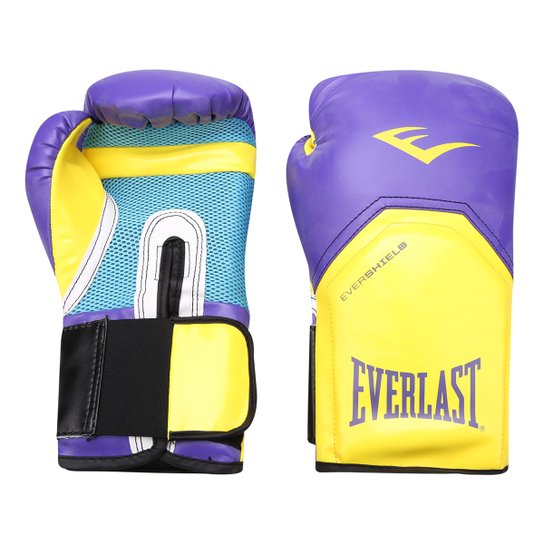 Luva Boxe/Muay Thai Everlast Pro Style Elite 14 Oz - Roxo e Amarelo é ruim? Luva Boxe/Muay Thai Everlast Pro Style Elite 14 Oz - Roxo e Amarelo é boa?