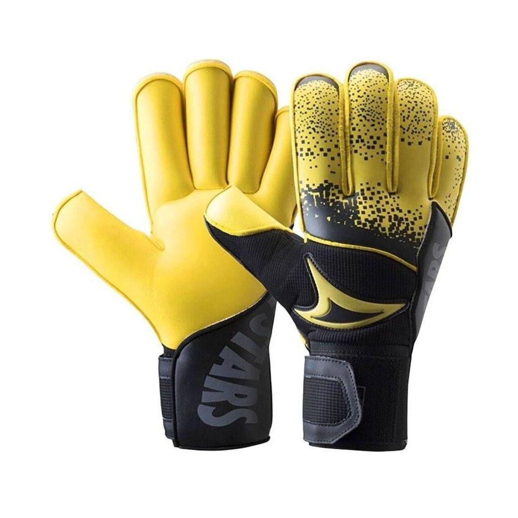 LUVA CAMPO DE GOLEIRO FOX 21 - AMARELO/PRETO M