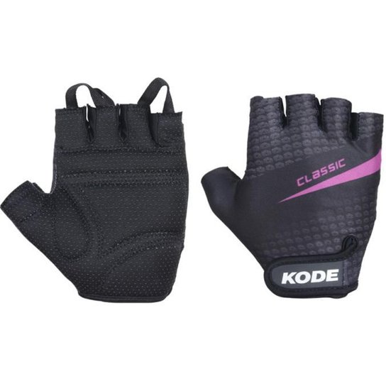 Luva ciclismo Kode Classic - Preto e Rosa é boa?