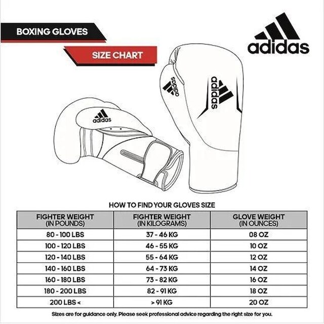 Luva de Boxe adidas em PU Speed TILT 150 Preto e Cinza NL