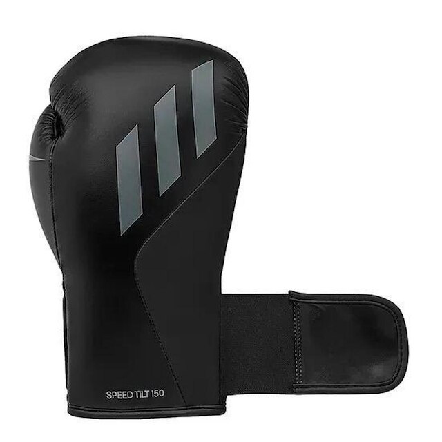 Luva de Boxe adidas em PU Speed TILT 150 Preto e Cinza NL