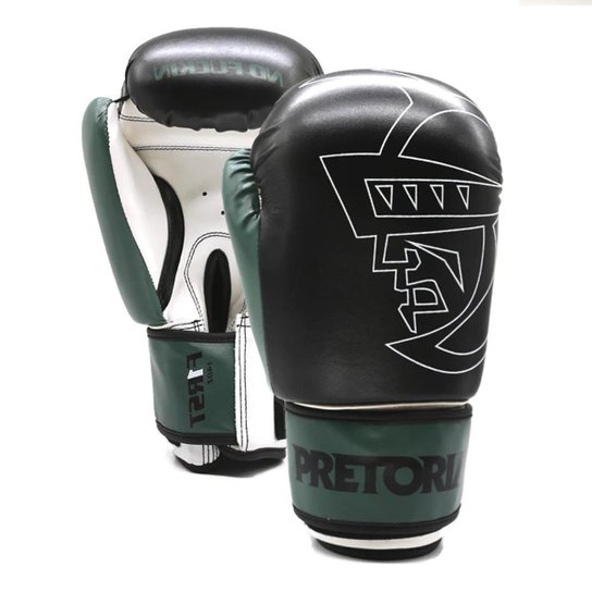 Luva De Boxe E Muay Thai First 14oz Pretorian - Verde Militar Menor preço em Luva De Boxe E Muay Thai First 14oz Pretorian - Verde Militar