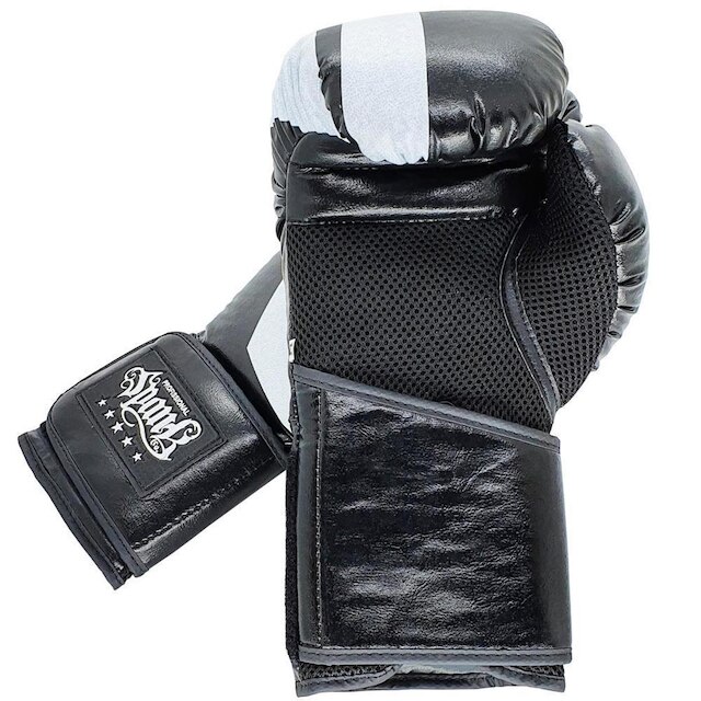 Luva de Boxe e Muay Thai SEMI-PRO Spank - Preta