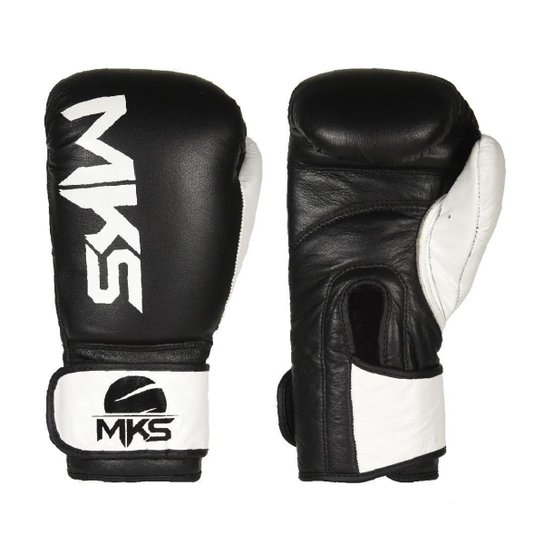 Luva de Boxe MKS Combat Rustic Black White Couro - Preto+Branco é ruim? Luva de Boxe MKS Combat Rustic Black White Couro - Preto+Branco é boa?