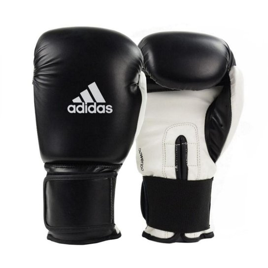 Luva de Boxe Muay Thai Adidas Power 100 - Preto+Branco é ruim? Luva de Boxe Muay Thai Adidas Power 100 - Preto+Branco é boa?