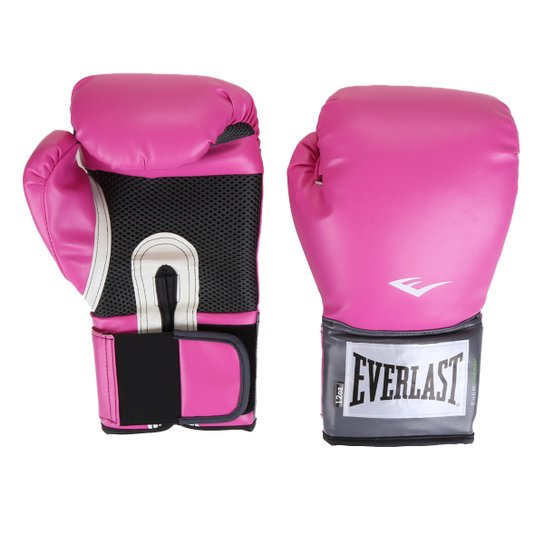 Luva de Boxe/ Muay Thai Everlast Pro Style 12 Oz - Rosa Menor preço em Luva de Boxe/ Muay Thai Everlast Pro Style 12 Oz - Rosa