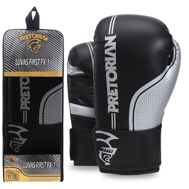 Luva De Boxe Muay Thai First Fx1 - Pretorian