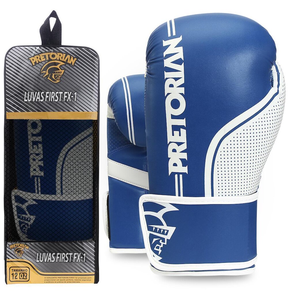 Luva De Boxe Muay Thai First Fx1 - Pretorian