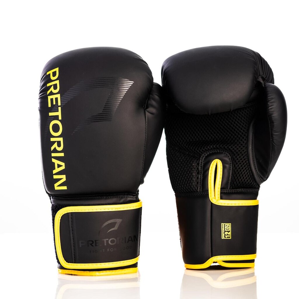 Luva De Boxe Muay Thai First Fx2 Pretorian - Treino e Sparring 10oz 12oz 14oz 16oz