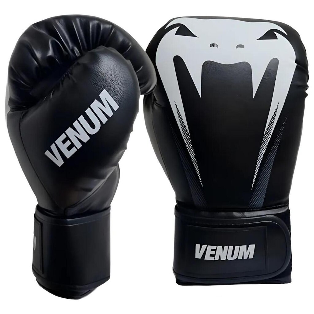 Luva de Boxe Muay Thai Kickboxing Giant Logo Sticher Dark