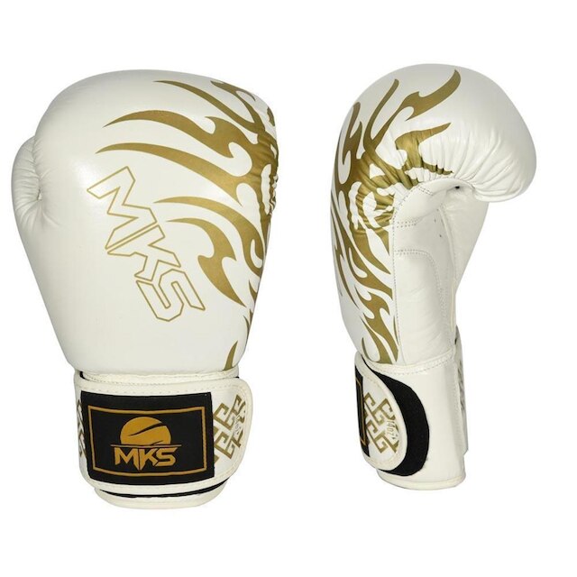 Luva de Boxe Muay Thai MKS Mythology em Couro