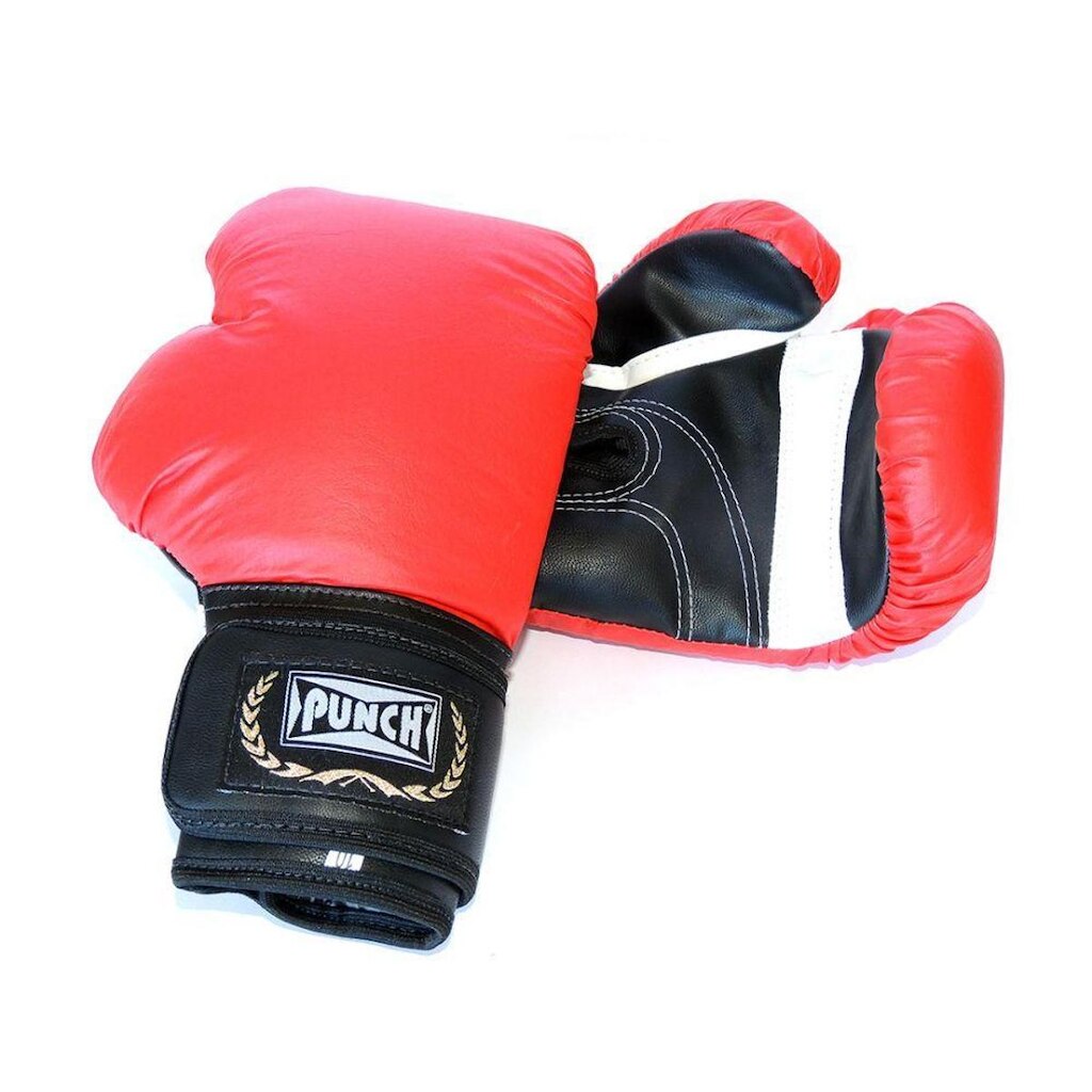 Luva de Boxe Muay Thai Punch Home - Vermelha
