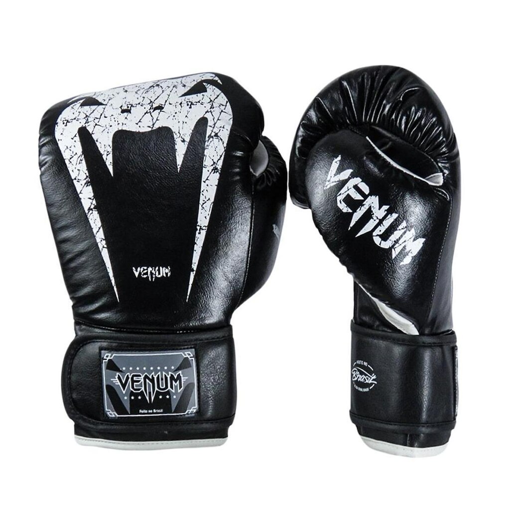 Luva de Boxe Venum Giant Brasil - Preto