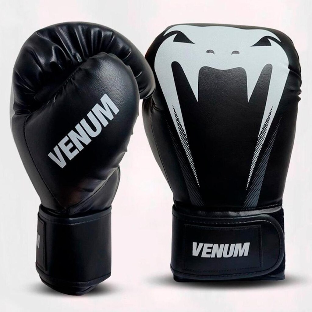 Luva de Boxe Venum Giant Logo Sticher Dark