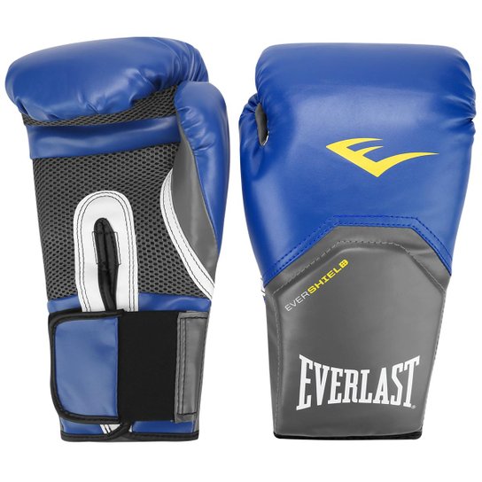 Luva de Boxe/Muay Thai Everlast Pro Style - 14 oz - Azul e Chumbo é ruim? Luva de Boxe/Muay Thai Everlast Pro Style - 14 oz - Azul e Chumbo é boa?