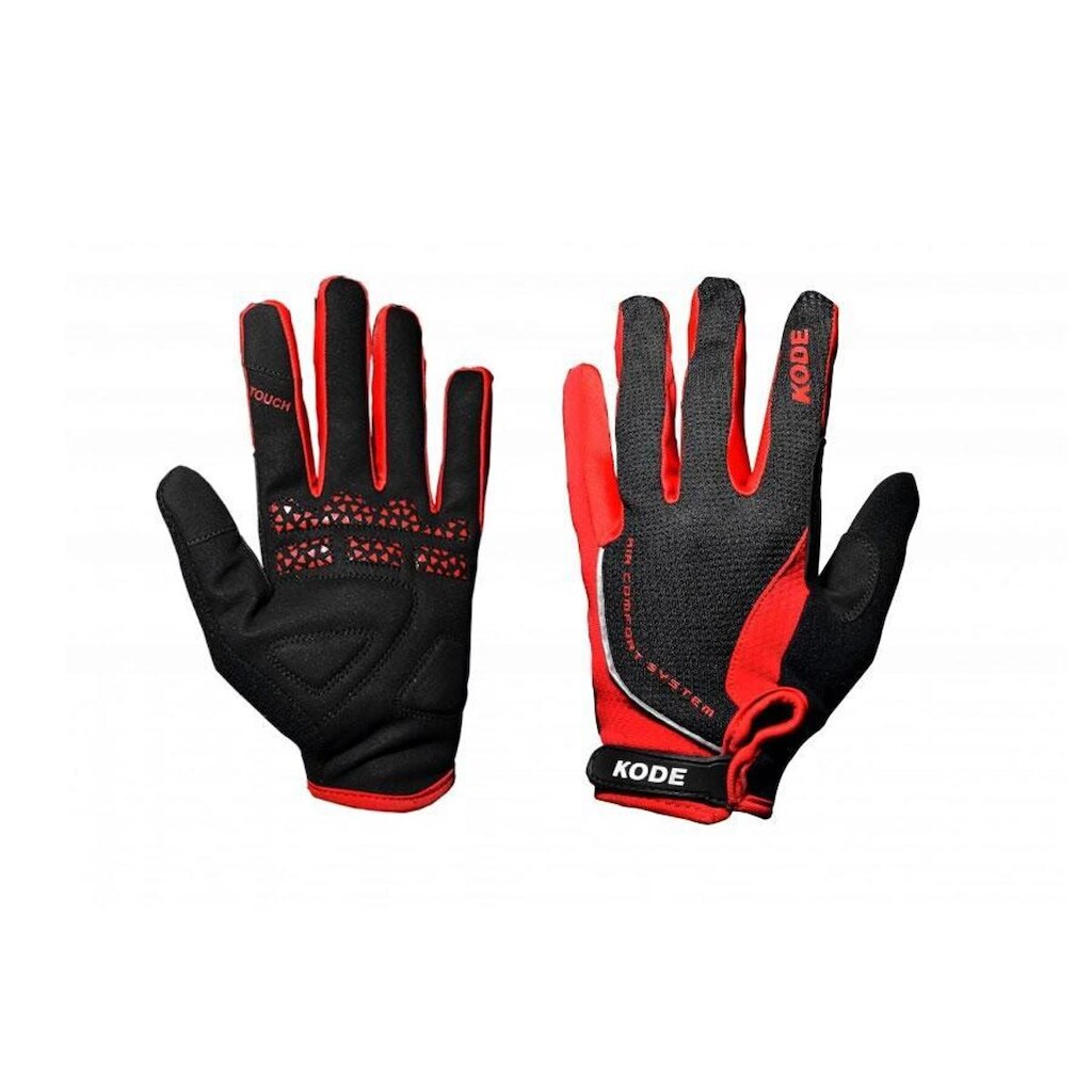 Luva de ciclismo dedo longo fechada Kode Attack Gel