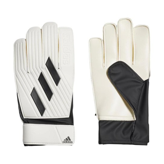 Luva De Goleiro Adidas Club Branca e Preta - Unissex - 9 - Branco - Branco Menor preço em Luva De Goleiro Adidas Club Branca e Preta - Unissex - 9 - Branco - Branco