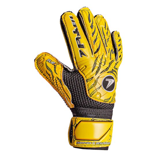 Luva de Goleiro Campo Juvenil Semi Profissional Poker Multiterreno Champion 8