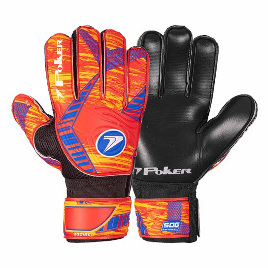 Luva de Goleiro Campo Poker Semi Profissional Multiterreno Zodiac - Exclusiva - Laranja+Azul é ruim? Luva de Goleiro Campo Poker Semi Profissional Multiterreno Zodiac - Exclusiva - Laranja+Azul é boa?