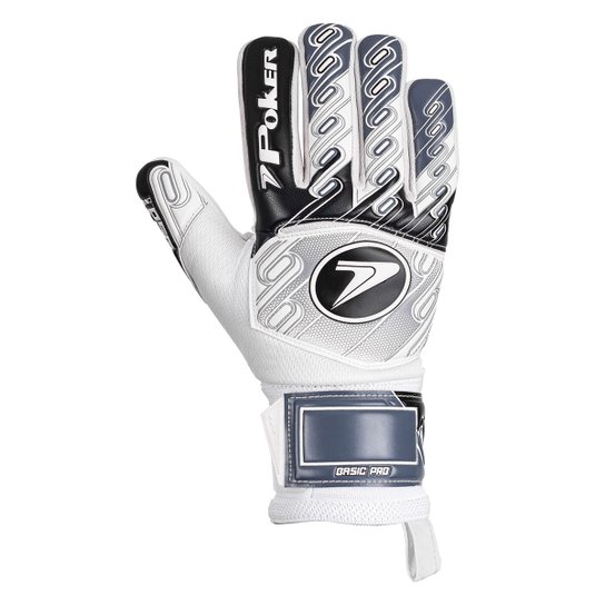 Luva de Goleiro Campo Profissional Poker Basic Pro