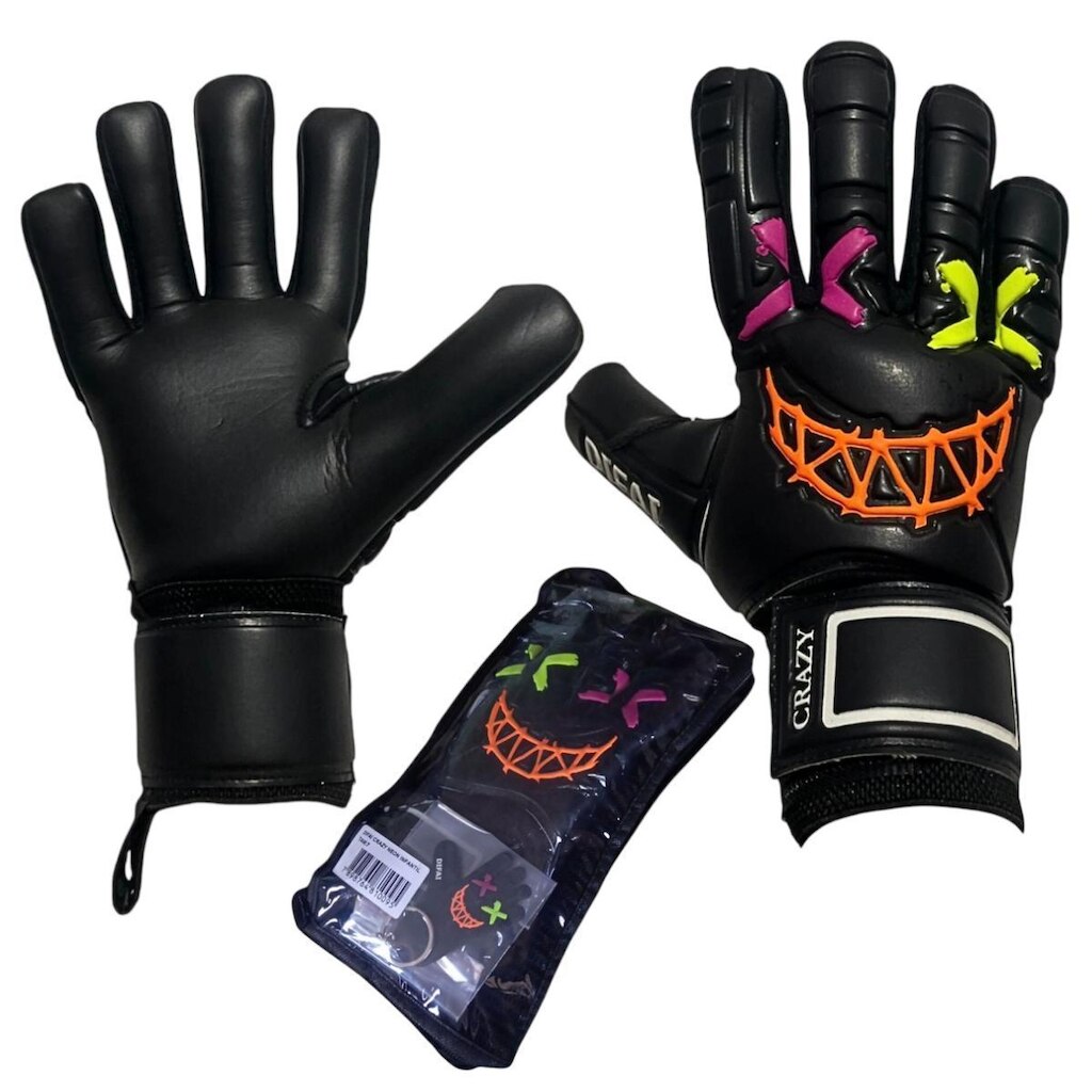 Luva de Goleiro Difai Crazy Infantil