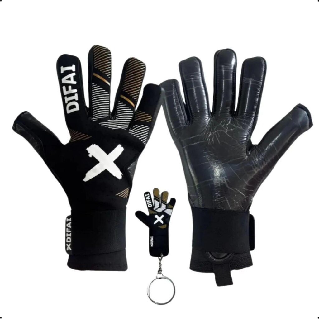LUVA DE GOLEIRO DIFAI GOLD FECHAMENTO DUPLO
