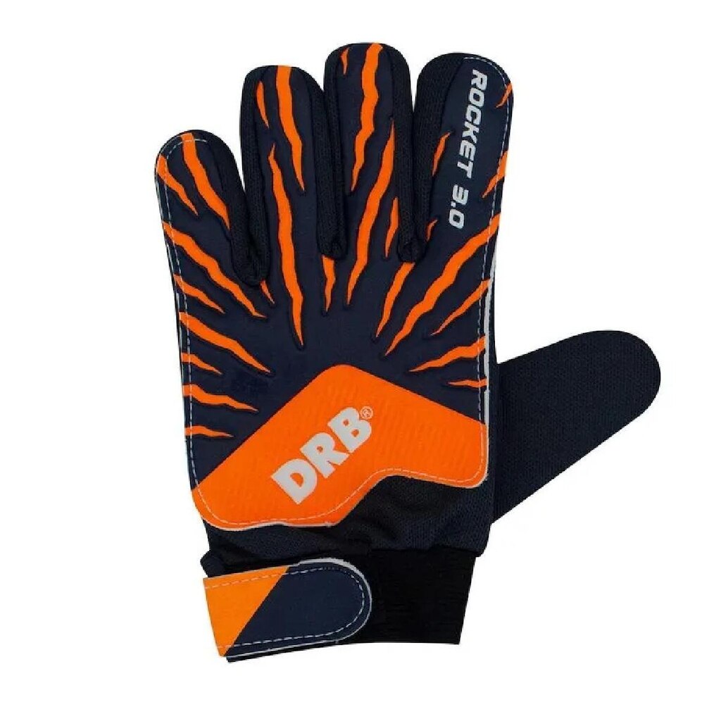 Luva de Goleiro Dribbling Rocket 3.0 Infantil - Azul e Laranja