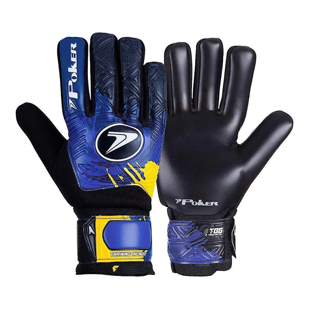 Luva de Goleiro Futebol de Campo Training Poker Infinity Ref 01130