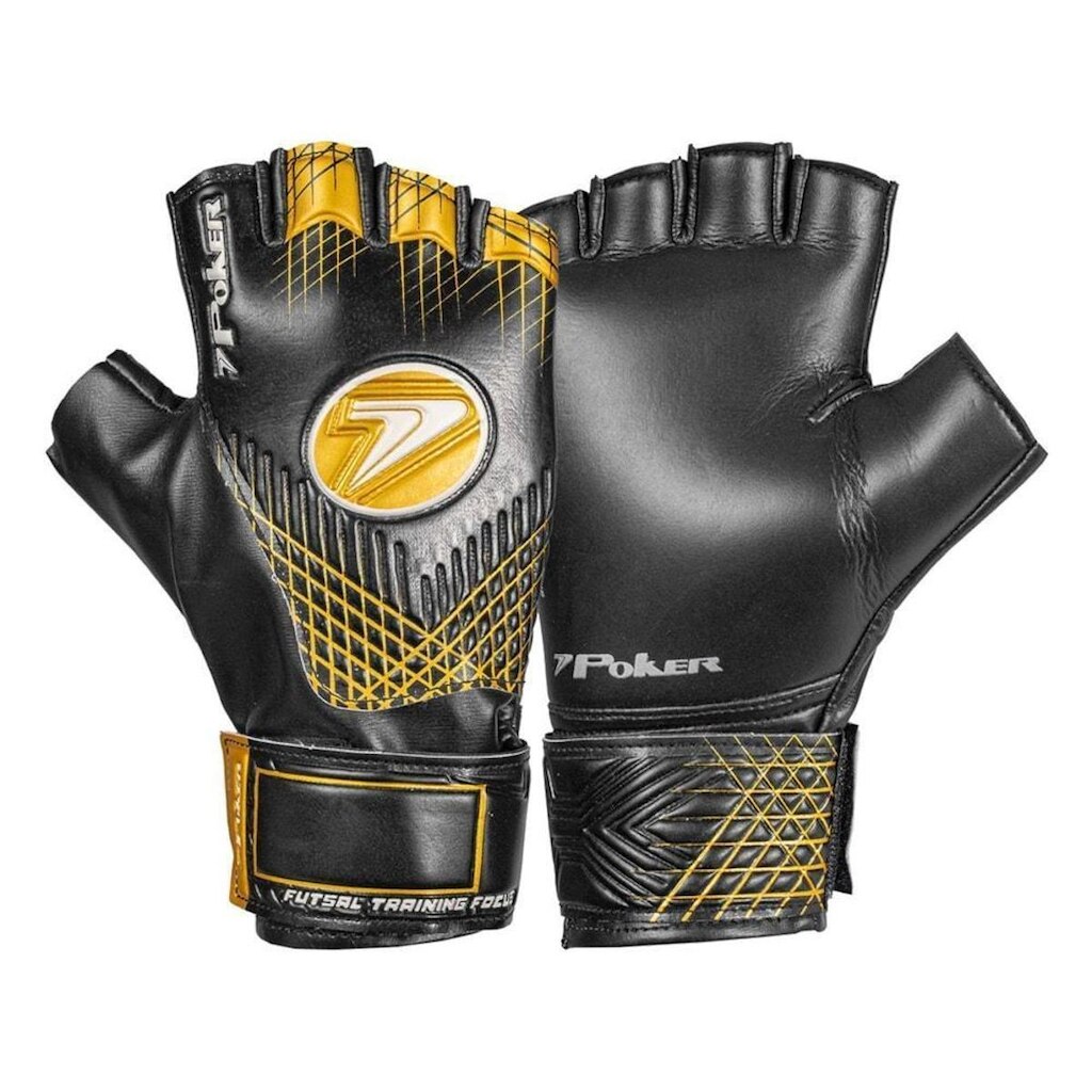 Luva de Goleiro Futsal Poker Focus Training Infan
