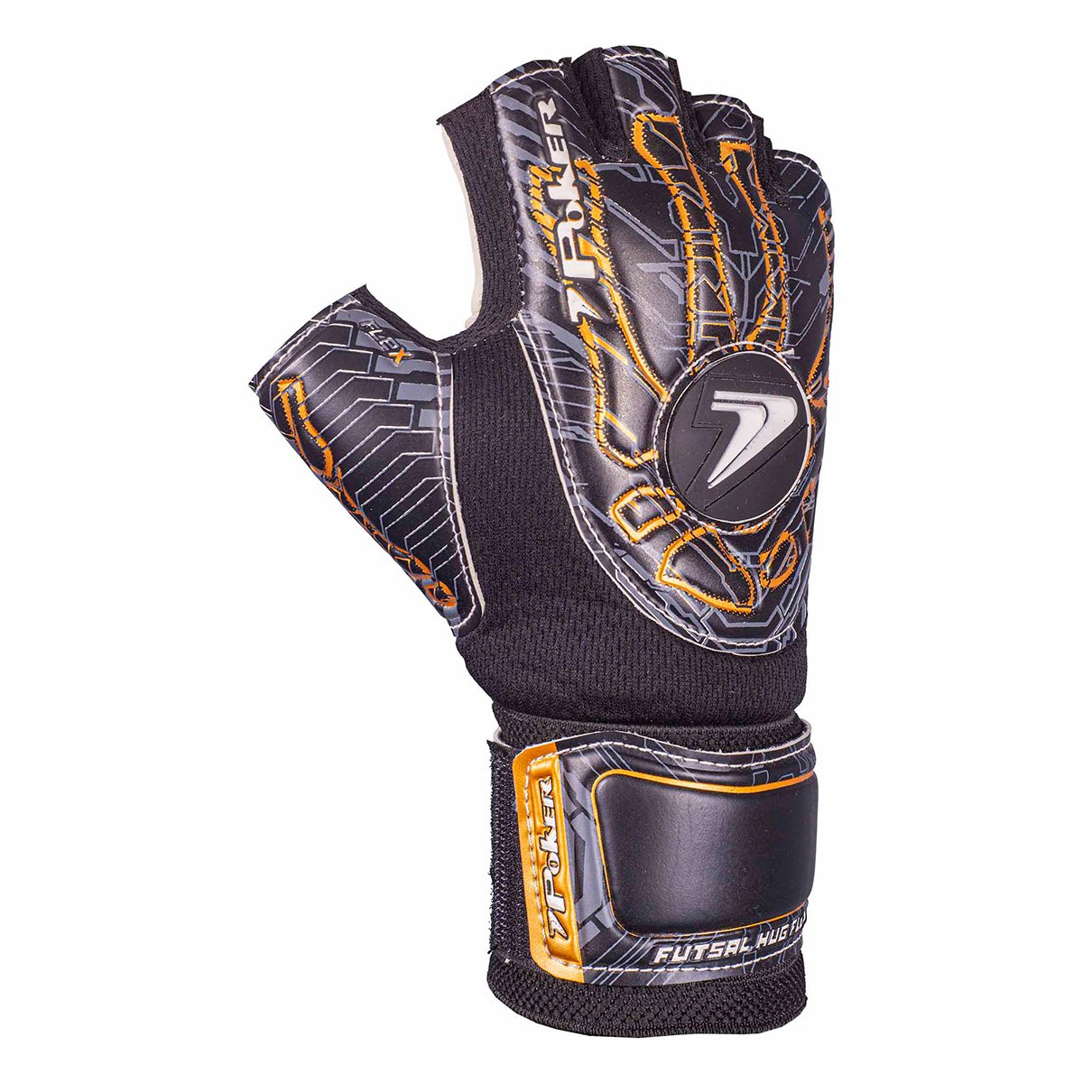 Luva de Goleiro Futsal Profissional Poker Hug Flex 4 - 2