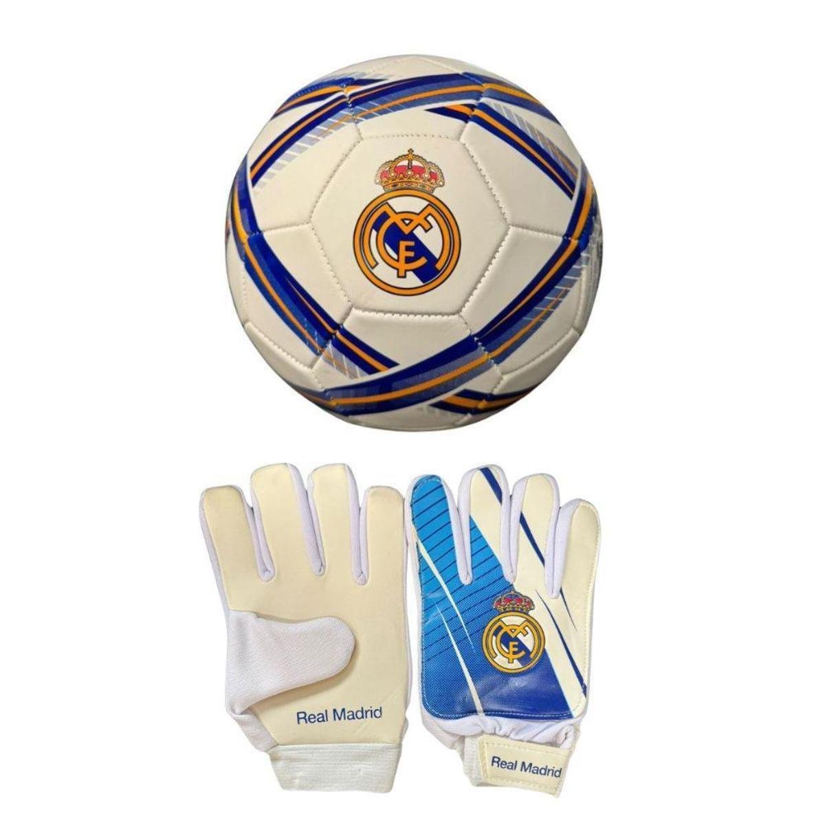 Luva Goleiro DRB + Bola Real Madrid