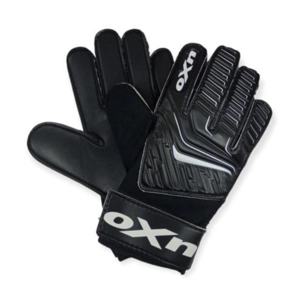 Luva de Goleiro OXN Track- Preto e Branco