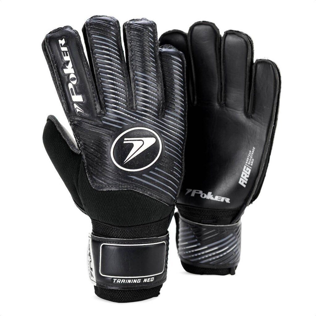 Luva de Goleiro Poker Campo Training Neo