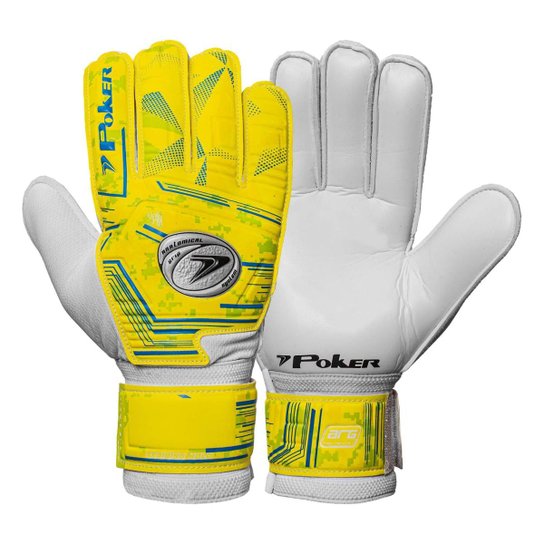 Luva De Goleiro Poker Futebol De Campo Equipe Treino Adulto - Amarelo é ruim? Luva De Goleiro Poker Futebol De Campo Equipe Treino Adulto - Amarelo é boa?
