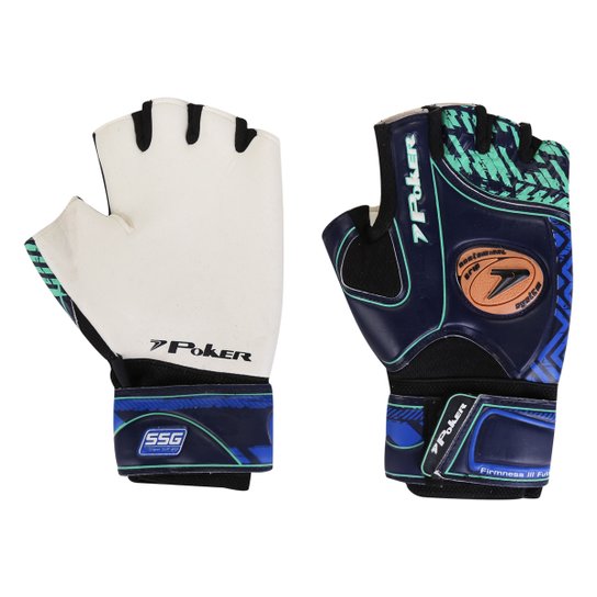 Luva de Goleiro Poker Futsal Firmness III Profissional - Azul+Marinho é ruim? Luva de Goleiro Poker Futsal Firmness III Profissional - Azul+Marinho é boa?
