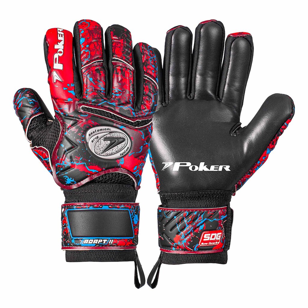 Luva de Goleiro Poker Semi Profissional Multiterreno Adapt II