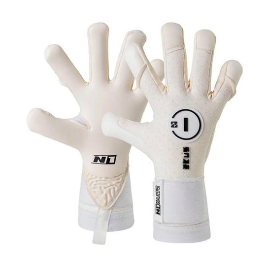 Luva de Goleiro Profissional N1 Zeus + Chaveiro - Branco Menor preço em Luva de Goleiro Profissional N1 Zeus + Chaveiro - Branco