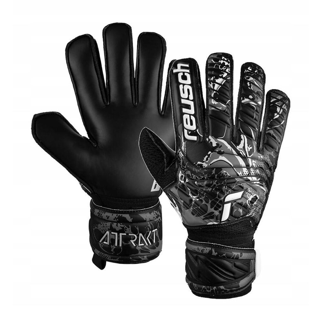 Luva de Goleiro Reusch Attrakt Solid Black