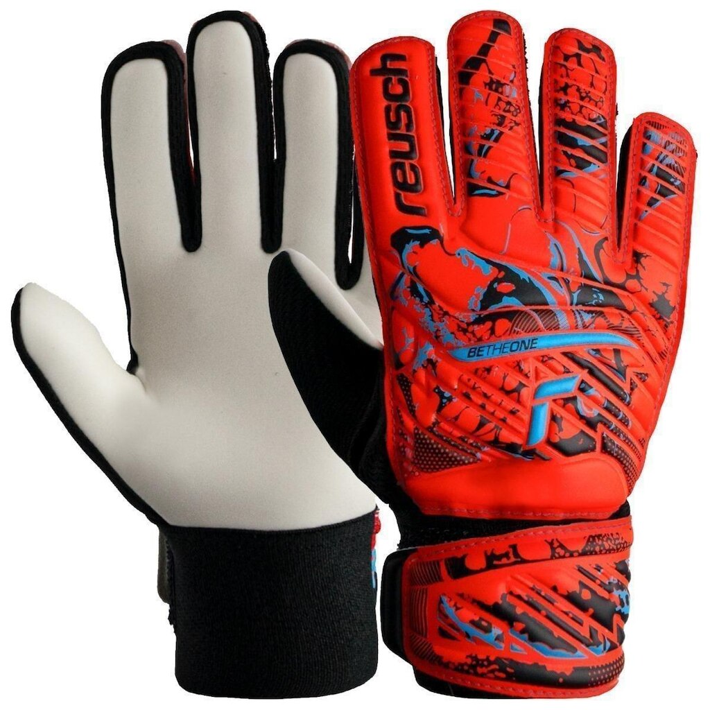 Luva de Goleiro Reusch Attrakt Starter Solid - Vermelho
