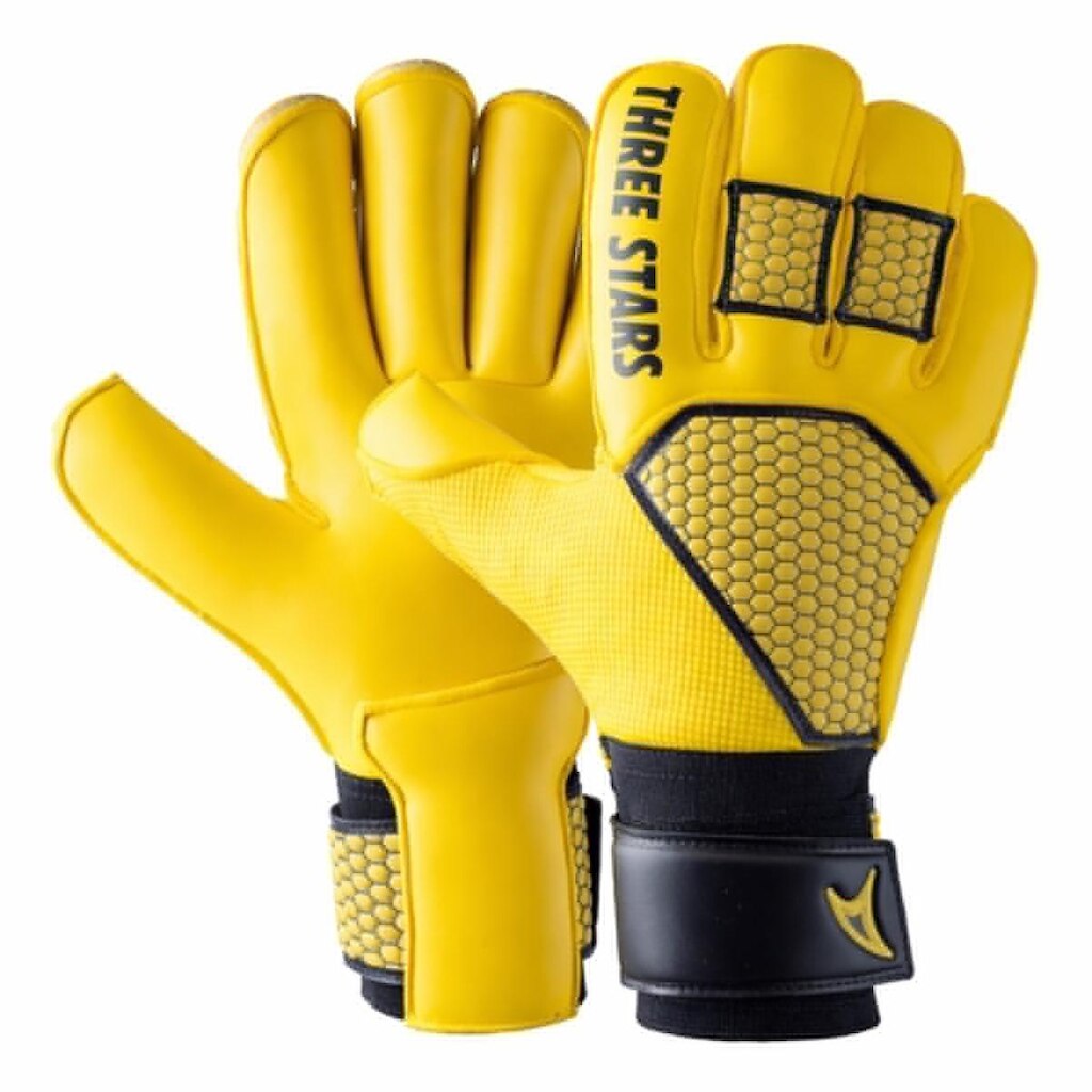 LUVA DE GOLEIRO THREE STARS EMOTION ALTA ADERÊNCIA GRIP