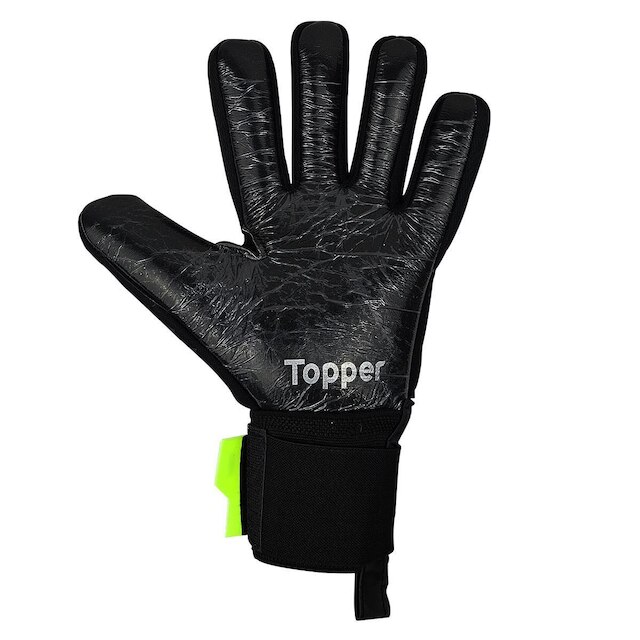 Luva De Goleiro Topper Ultra Preto Profissional Conforto